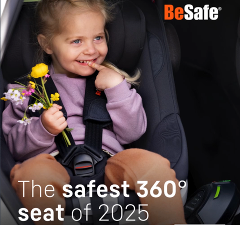 BeSafe Beyond 360 Named ADAC Test Winner — The Safest 360° Seat of 2025