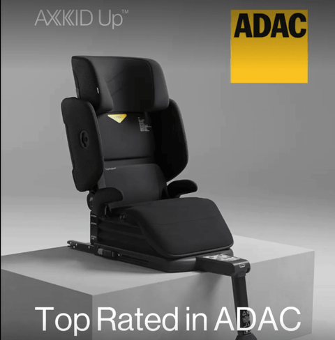 Axkid UP Scores Top Results in the 2025 ADAC Test - In Car Safety Centre
